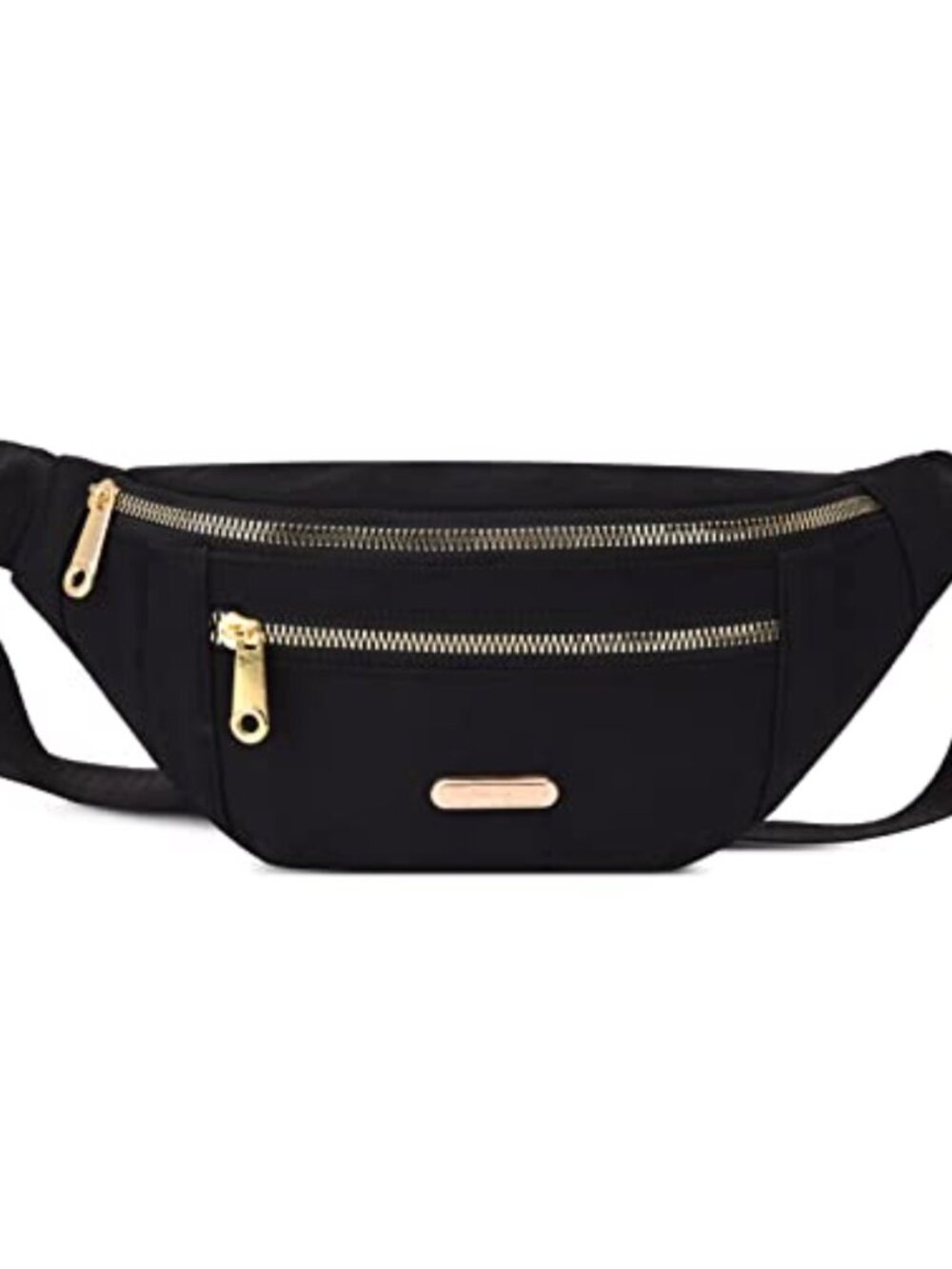Nylon Fanny Pack for Travel, Hiking & Cycling - Crossbody Waist Bag with